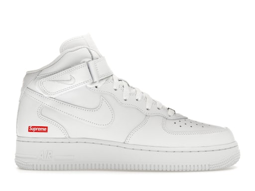 Nike Air Force 1 Mid Supreme White