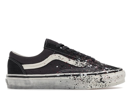 Vans Premium Old Skool 36 Paint Splatter Charcoal Grey